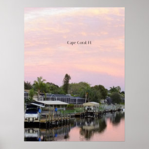 Cape Coral, Florida scenic photo, Poster