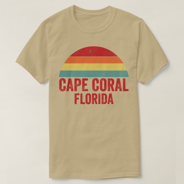 Cape Coral Florida T-Shirt (Design Front)
