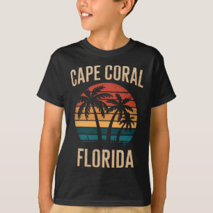 Cape Coral Florida Vacation Souvenirs For Family V T-Shirt