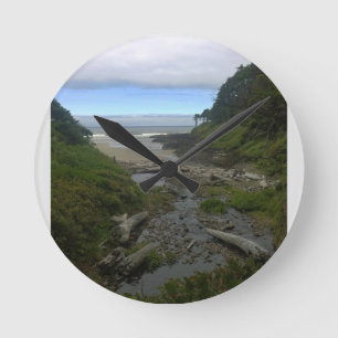 Cape Cove, Cape Perpetua, Oregon Round Clock