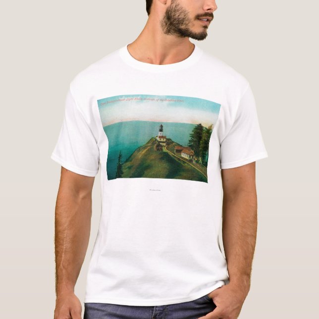 Cape Disappointmen Light House T-Shirt (Front)