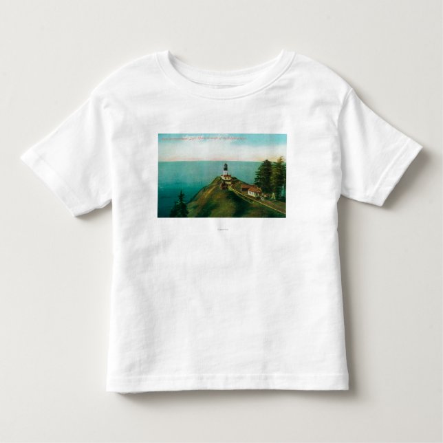 Cape Disappointmen Light House Toddler T-Shirt (Front)