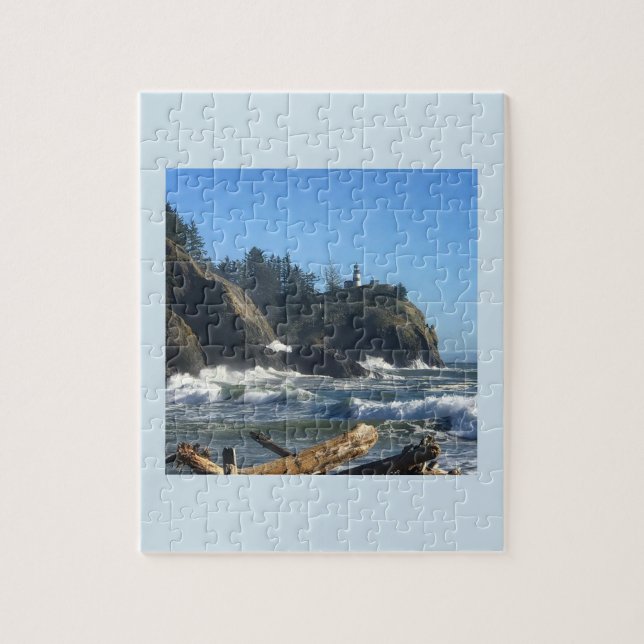 Cape Disappointment Lighthouse, WA Jigsaw Puzzle (Vertical)