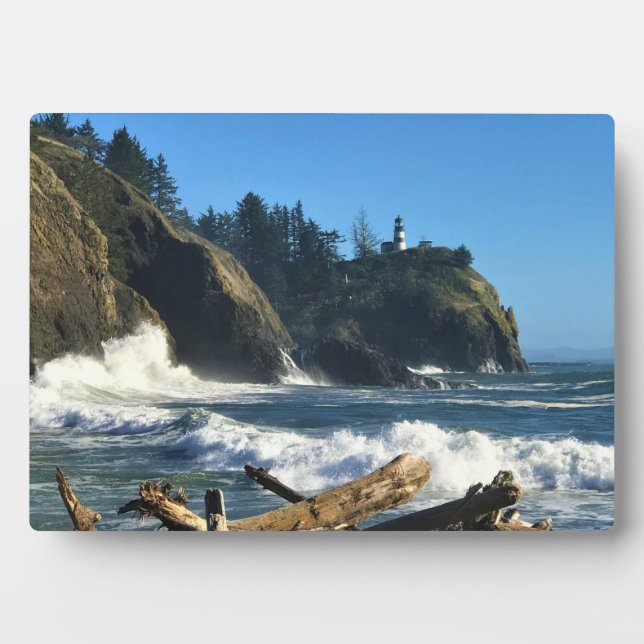 Cape Disappointment Lighthouse, Washington Plaque (Front)