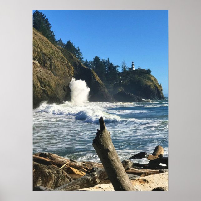 Cape Disappointment Lighthouse, Washington Poster (Front)