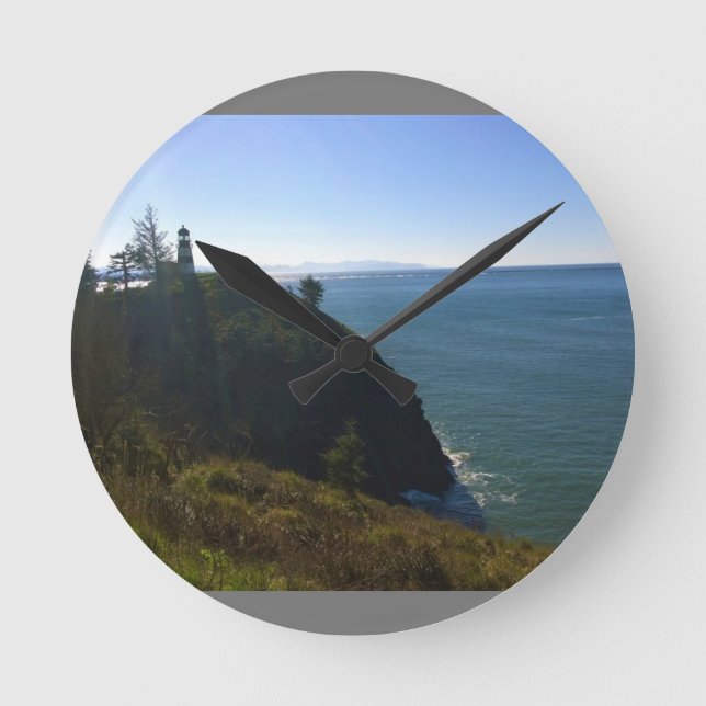 Cape Disappointment Lighthouse, Washington Round Clock (Front)