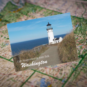 Cape Disappointment State Park Lighthouse Travel Postcard
