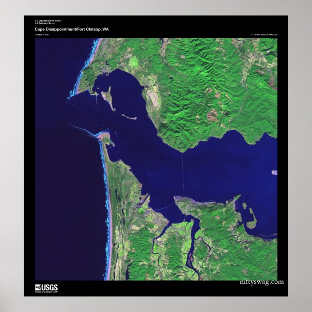 Cape Disappointment, WA Poster (Front)