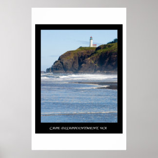 Cape Disappointment, WA Poster