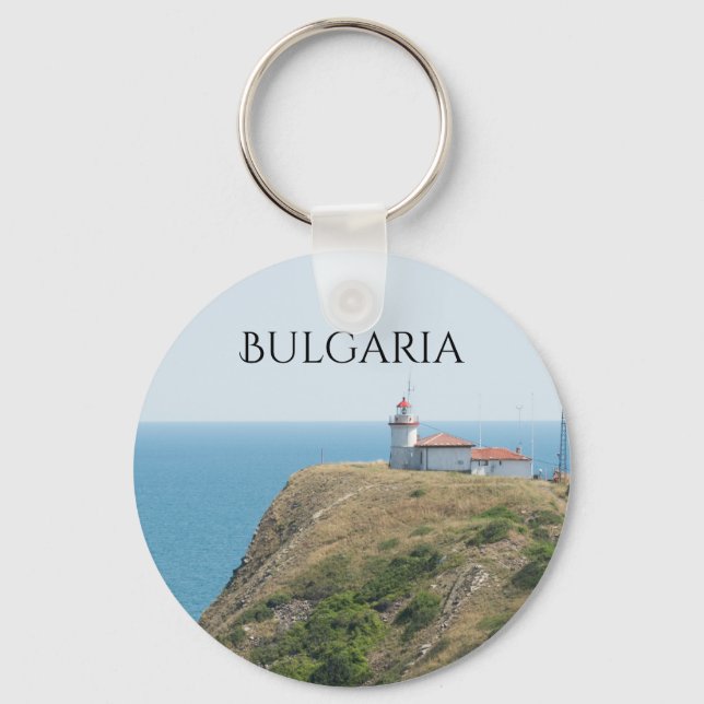 Cape Emine. Bulgaria Key Ring (Front)