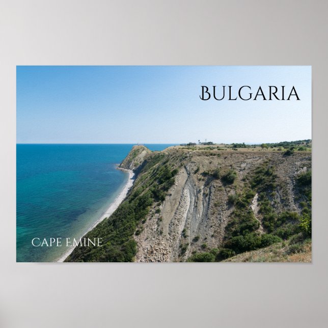 Cape Emine. Bulgaria Poster (Front)