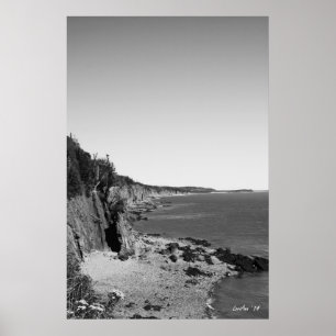 Cape Enrage Coastline Poster