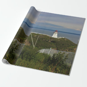 Cape Enrage Lighthouse Wrapping Paper
