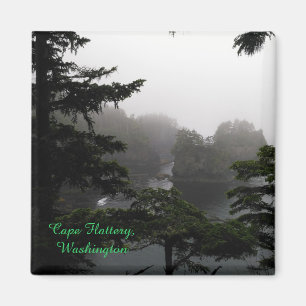 Cape Flattery in the rain magnet