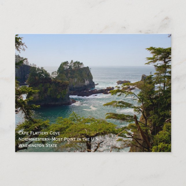 Cape Flattery Postcard (Front)