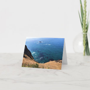 Cape Foulweather, Newport, Oregon Thank You Card