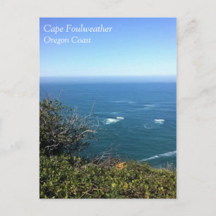Cape Foulweather, Oregon Postcard
