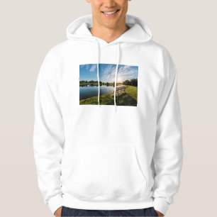 Cape Girardeau County Park Bench Sunset Hoodie