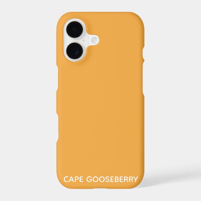 Cape Gooseberry yellow color name (Back)