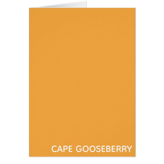 Cape Gooseberry yellow colour name (Front)
