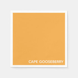 Cape Gooseberry yellow colour name Napkin