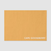 Cape Gooseberry yellow colour name