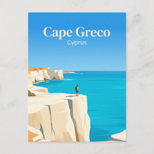 Cape Greco National Park Cyprus Postcard
