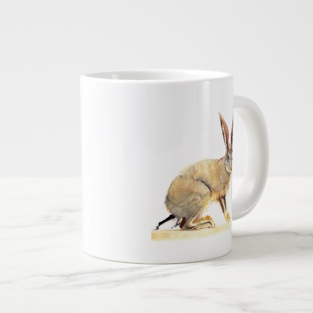 Cape Hare 2010 2 Large Coffee Mug (Front Right)