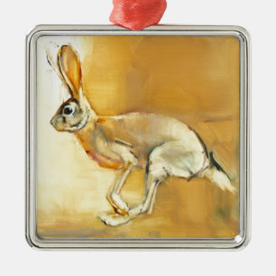 Cape Hare 2010 Metal Tree Decoration