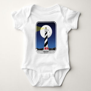 Cape Hatteras Lighthouse Baby Bodysuit