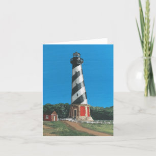 Cape Hatteras Lighthouse Blank Note Card