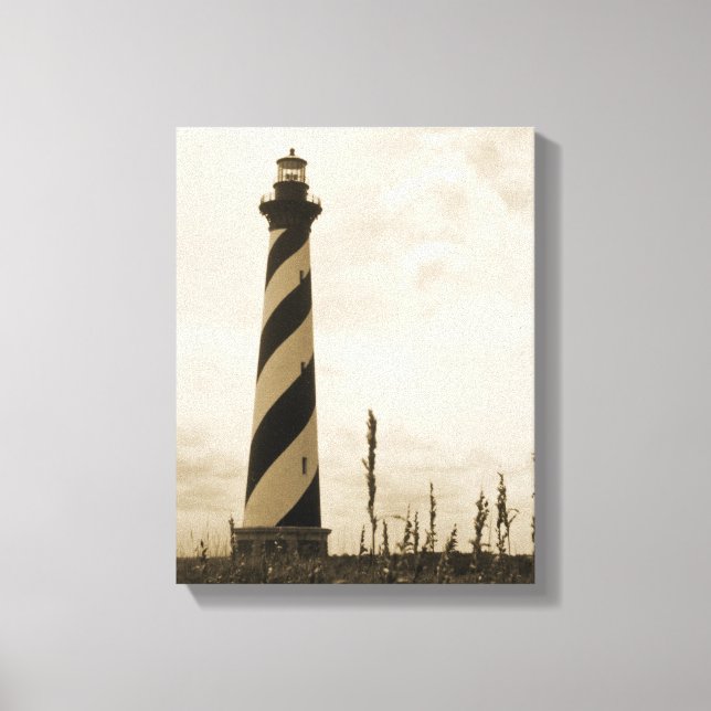 Cape Hatteras Lighthouse Canvas Print (Front)