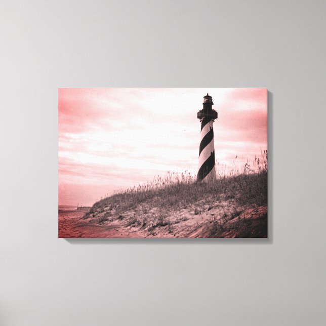 Cape Hatteras Lighthouse Canvas Print (Front)