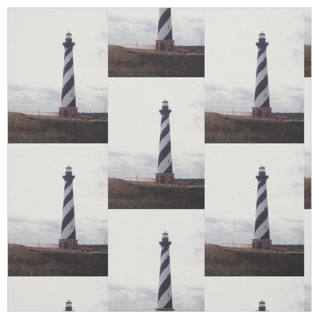 Cape Hatteras Lighthouse Fabric (Swatch)