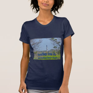 Cape Hatteras Lighthouse from Wetlands Series T-Shirt