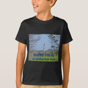 Cape Hatteras Lighthouse from Wetlands Series T-Shirt