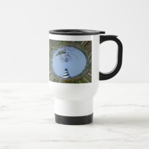 Cape Hatteras Lighthouse from Wetlands Series Travel Mug