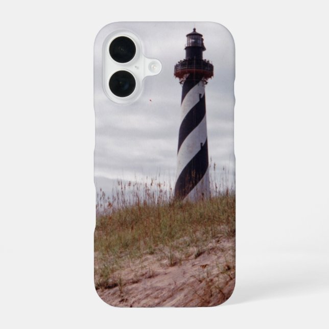Cape Hatteras Lighthouse iPhone 16 Case (Back)