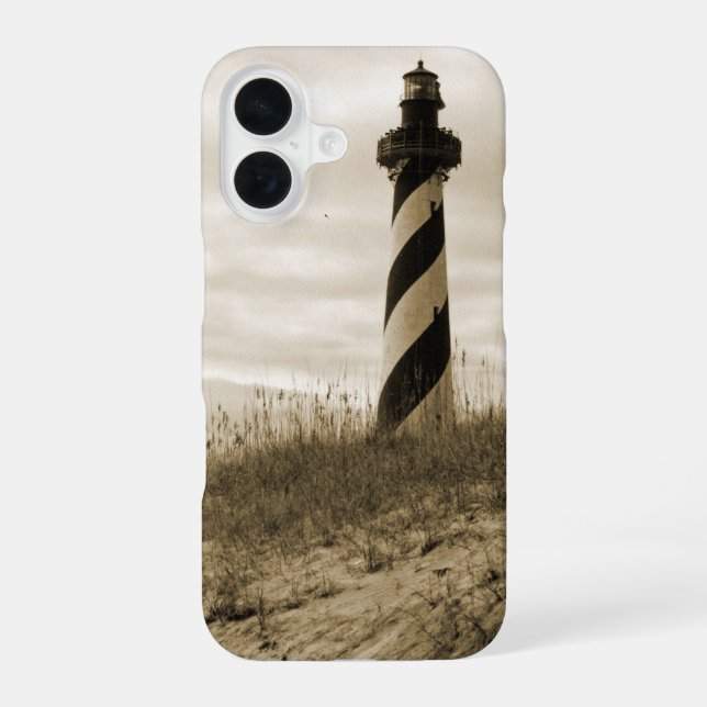 Cape Hatteras Lighthouse iPhone 16 Case (Back)