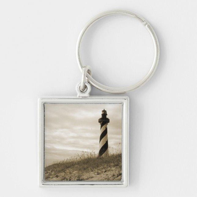 Cape Hatteras Lighthouse Key Ring (Front)