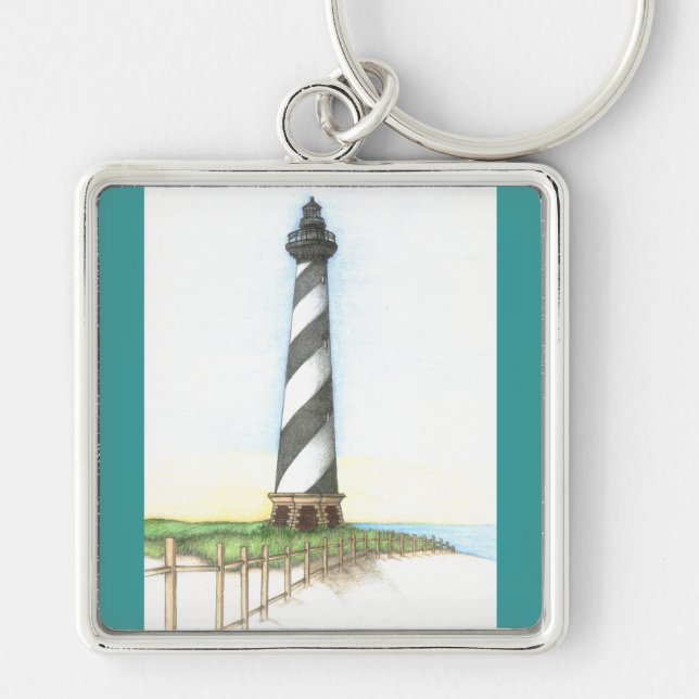 Cape Hatteras Lighthouse Keychain (Front)