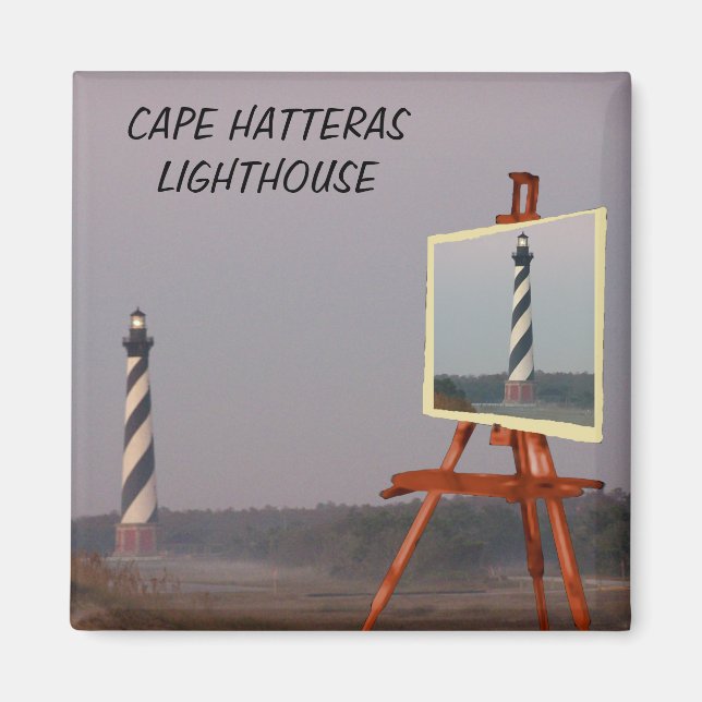 CAPE HATTERAS LIGHTHOUSE-MAGNET MAGNET (Front)