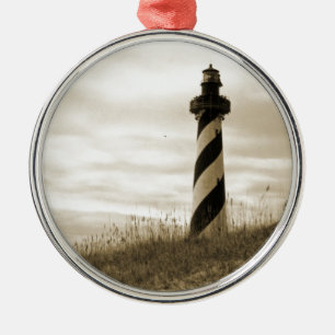 Cape Hatteras Lighthouse Metal Tree Decoration