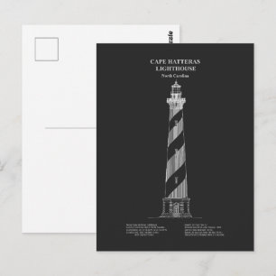 Cape Hatteras Lighthouse - North Carolina – PD Postcard