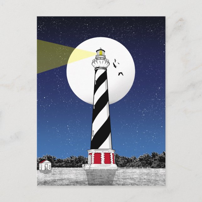 Cape Hatteras Lighthouse North Carolina Postcard (Front)