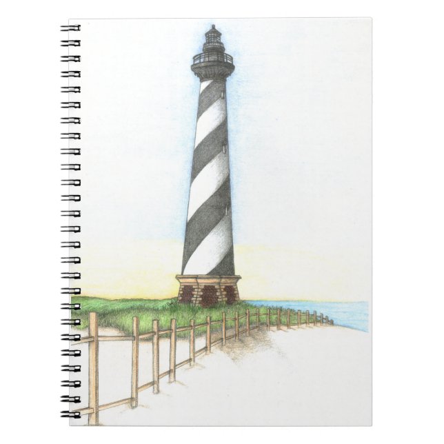 Cape Hatteras Lighthouse Notebook (Front)