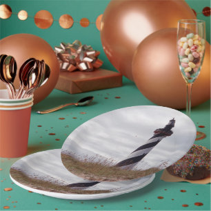 Cape Hatteras Lighthouse Paper Plate