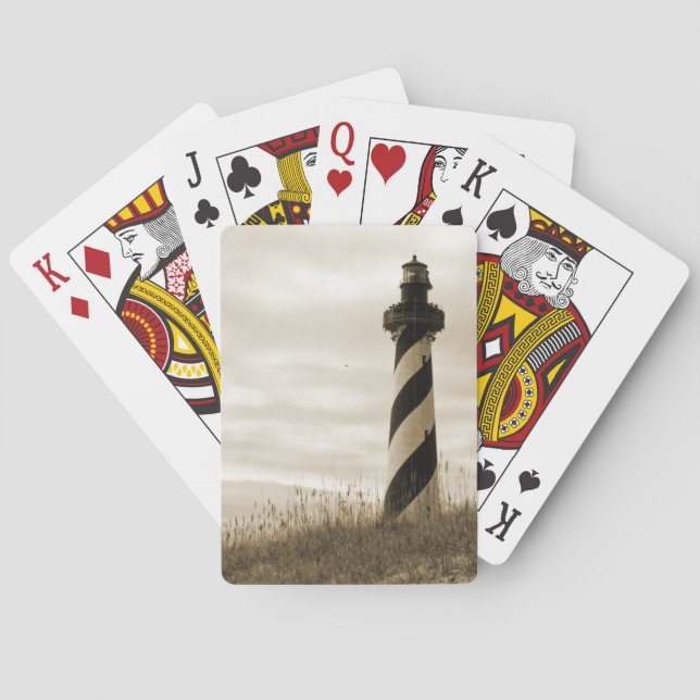 Cape Hatteras Lighthouse Playing Cards (Back)