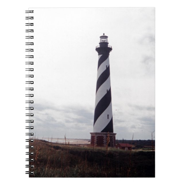 Cape Hatteras Lighthouse Spiral Notebook (Front)