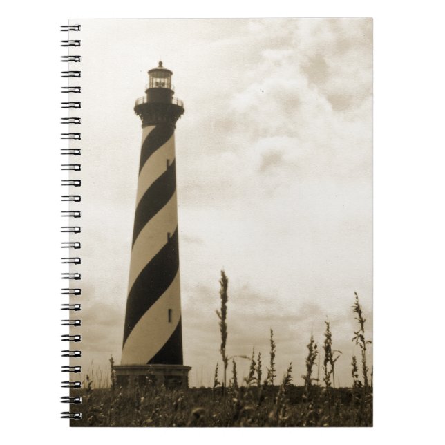 Cape Hatteras Lighthouse Spiral Notebook (Front)